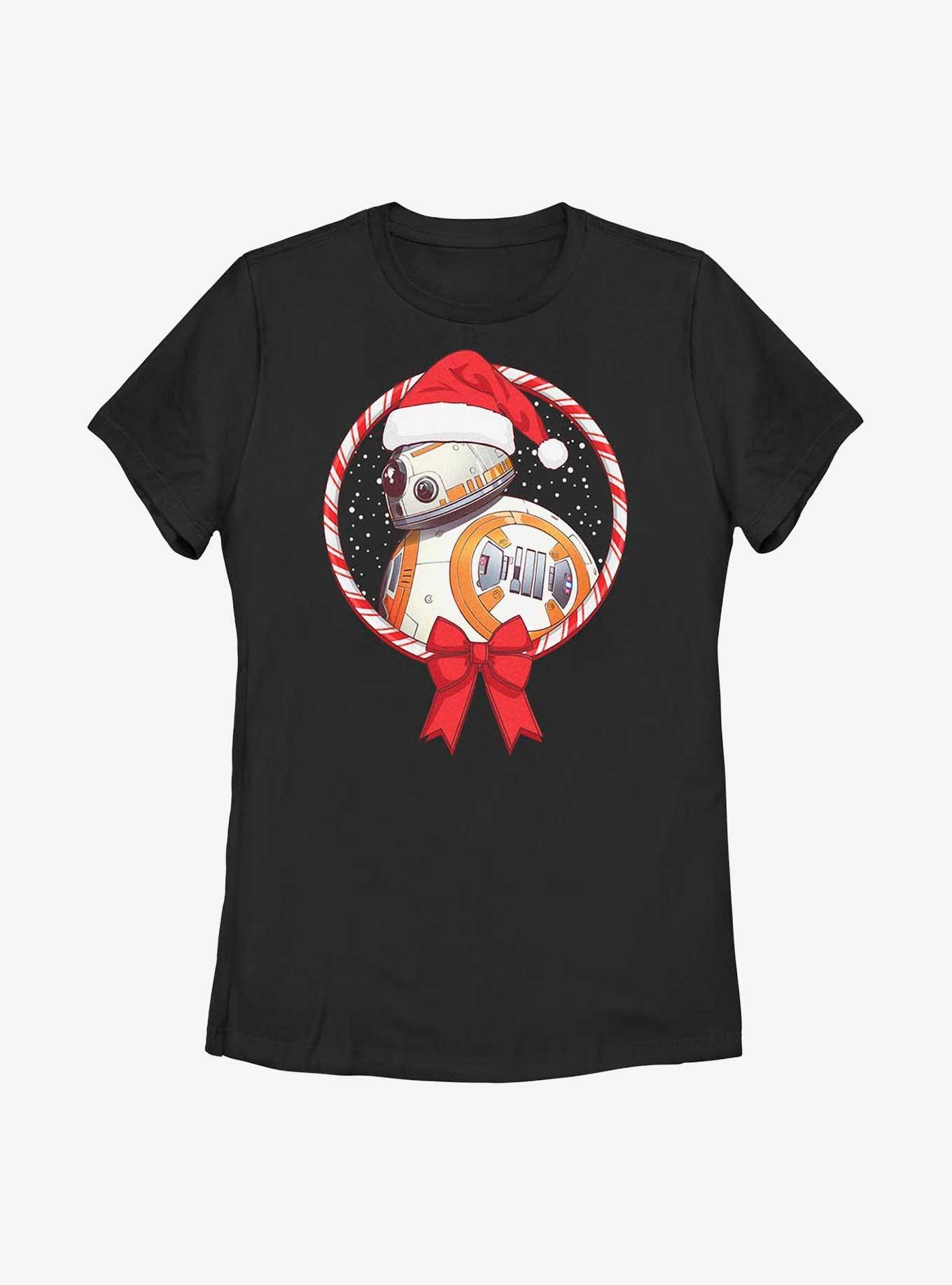 Star Wars BB-8 Candy Cane Womens T-Shirt, , hi-res