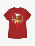 Star Wars CP-30 Candy Cane Womens T-Shirt, RED, hi-res
