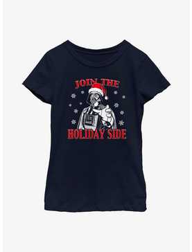 Star Wars Join The Holiday Side Youth Girls T-Shirt, , hi-res