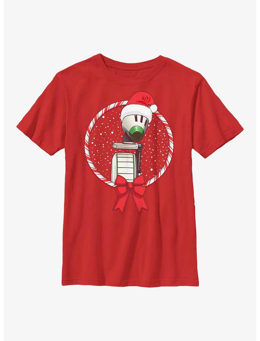 Star Wars Droid Candy Cane Youth T-Shirt, RED, hi-res