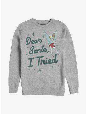 Disney Tinkerbell Dear Santa, I Tried Sweatshirt, , hi-res