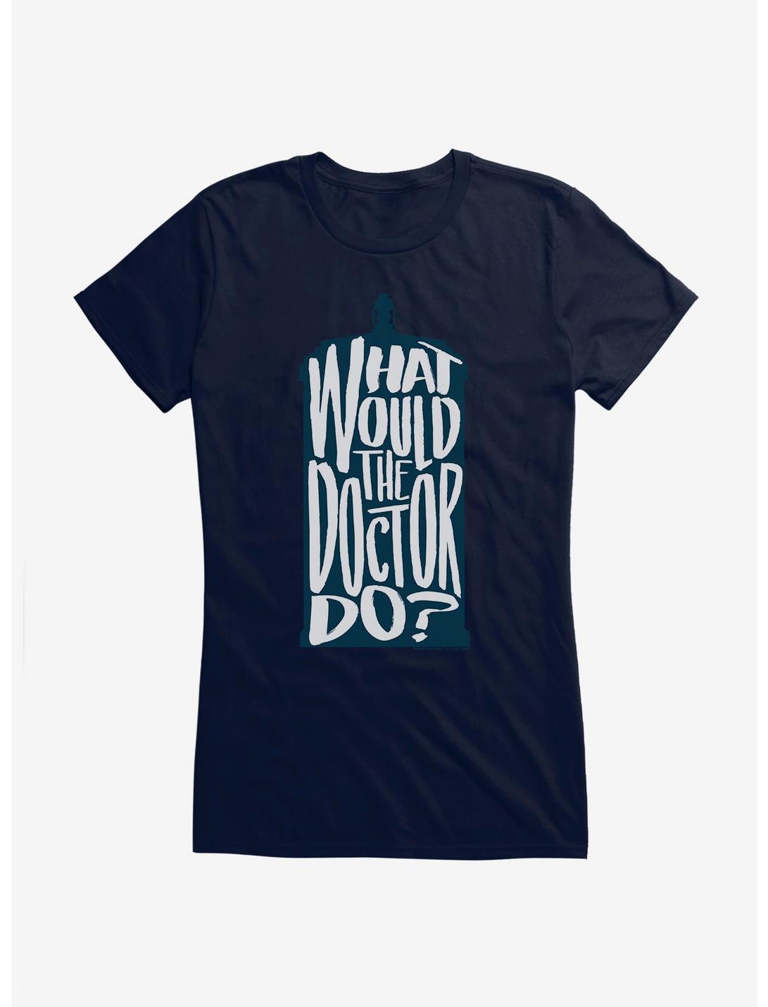 Plus Size Doctor Who What Would The Doctor Do Girls T-Shirt, , hi-res