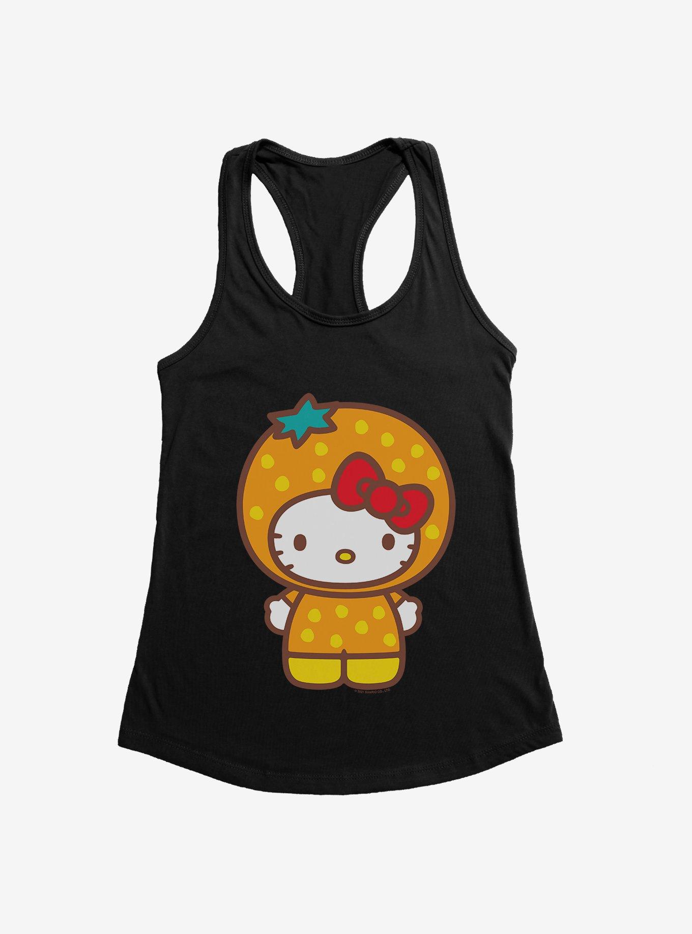 Hello Kitty Five A Day Orange Outfit Girls Tank
