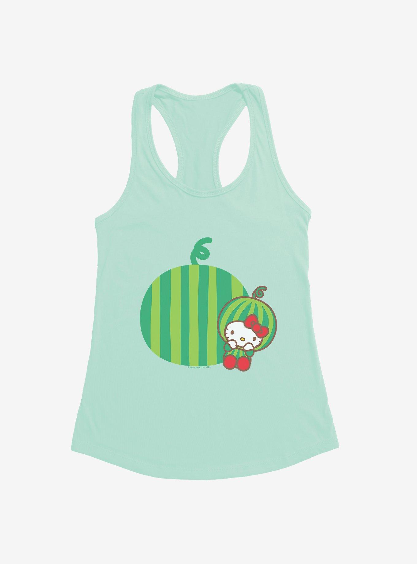 Hello Kitty Five A Day Watermelon Relaxing Girls Tank, , hi-res