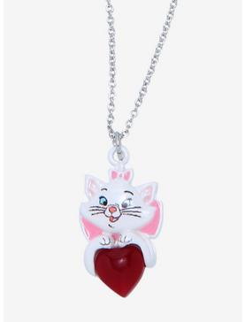 Disney The Aristocats Marie Heart Necklace - BoxLunch Exclusive, , hi-res