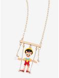 Disney Pinocchio Puppet Necklace - BoxLunch Exclusive, , hi-res
