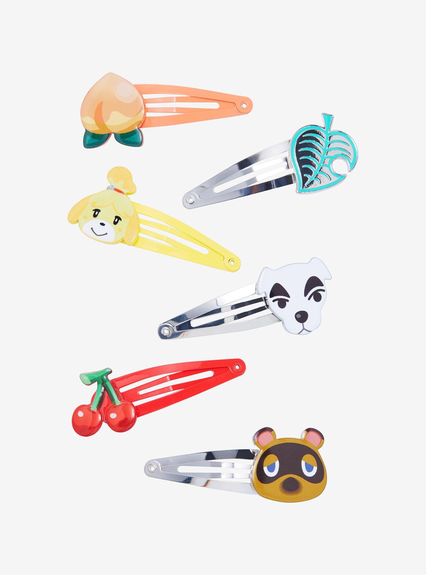 Nintendo Animal Crossing: New Horizons Hair Clip Set, , hi-res