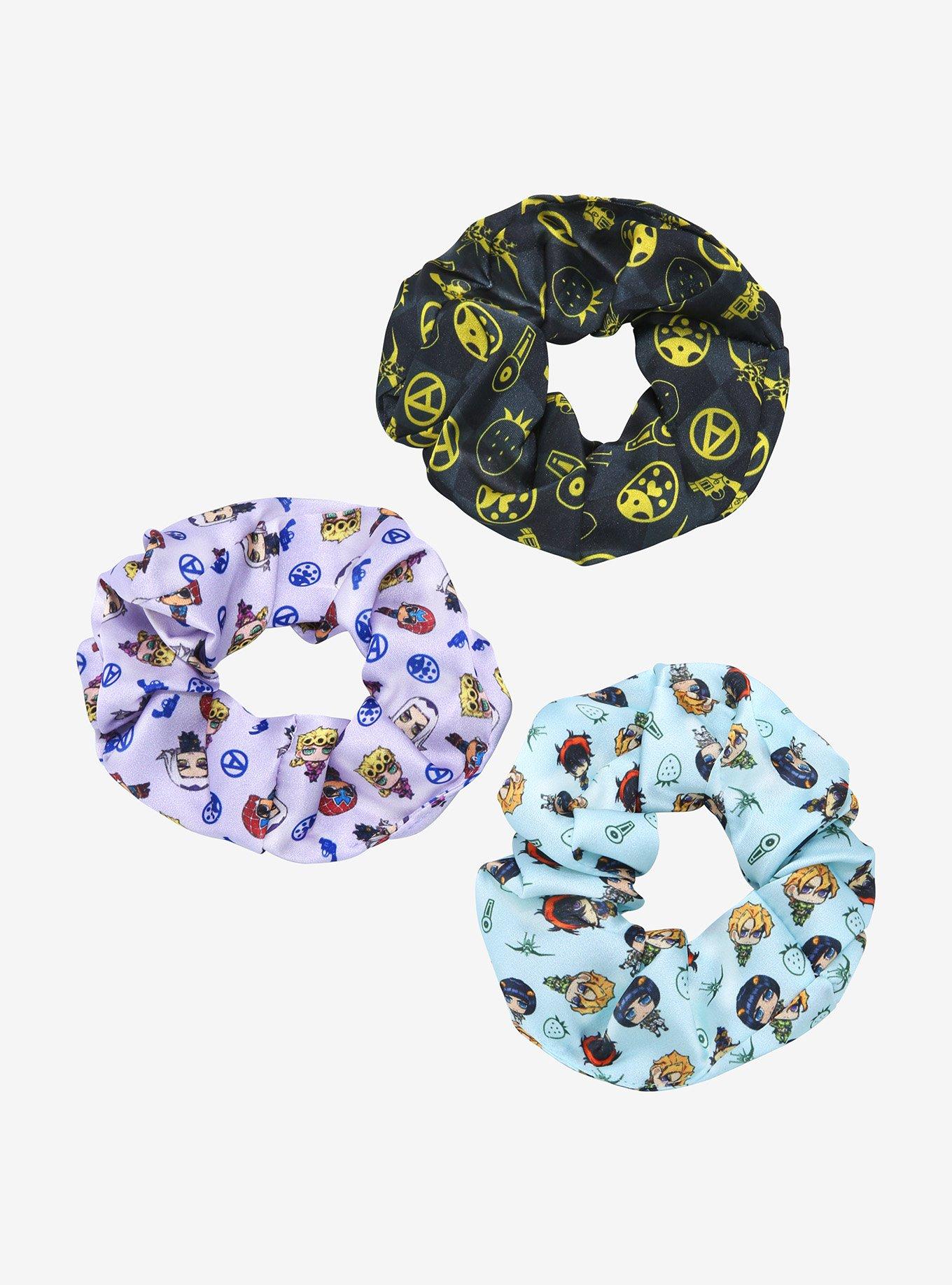 JoJo's Bizarre Adventure Chibi Passione Gang Scrunchy Set - BoxLunch Exclusive, , hi-res