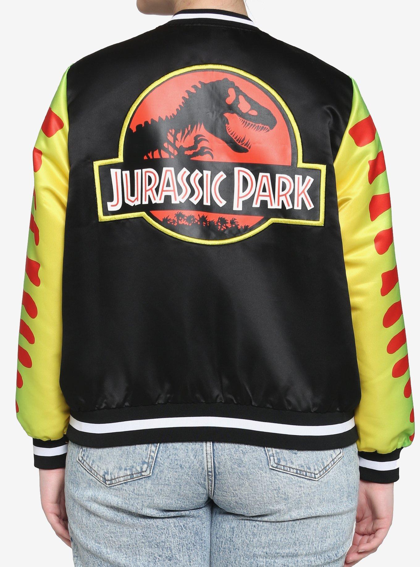 Her Universe Jurassic World Jeep Bomber Jacket Plus Size, MULTI, hi-res