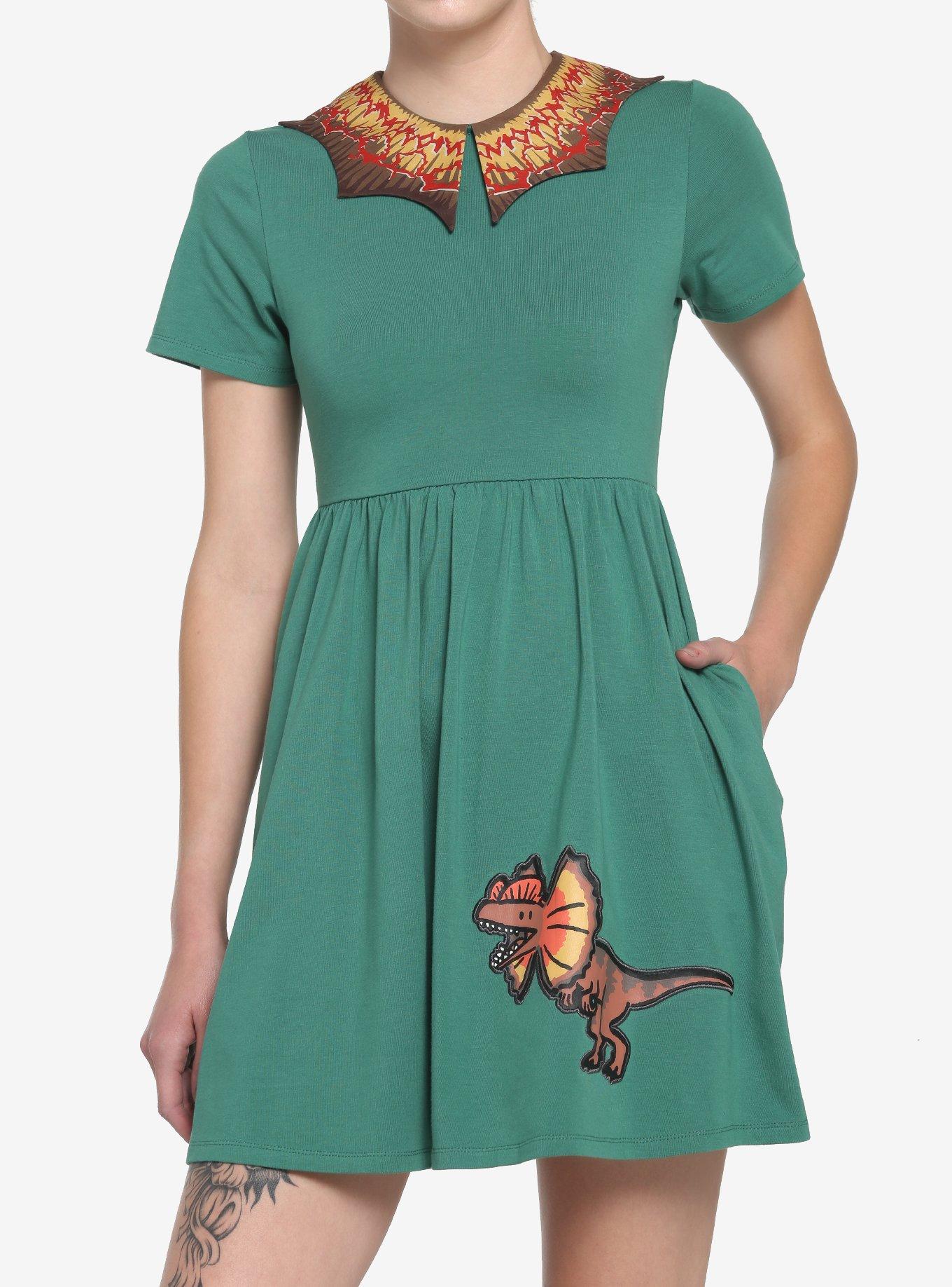 Her Universe Jurassic World Dilophosaurus Dress, MULTI, hi-res