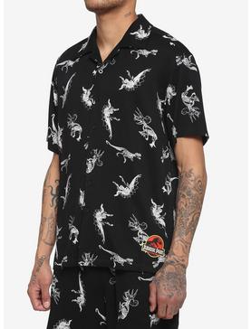 Our Universe Jurassic World Dinosaur Resort Woven Button-Up, , hi-res