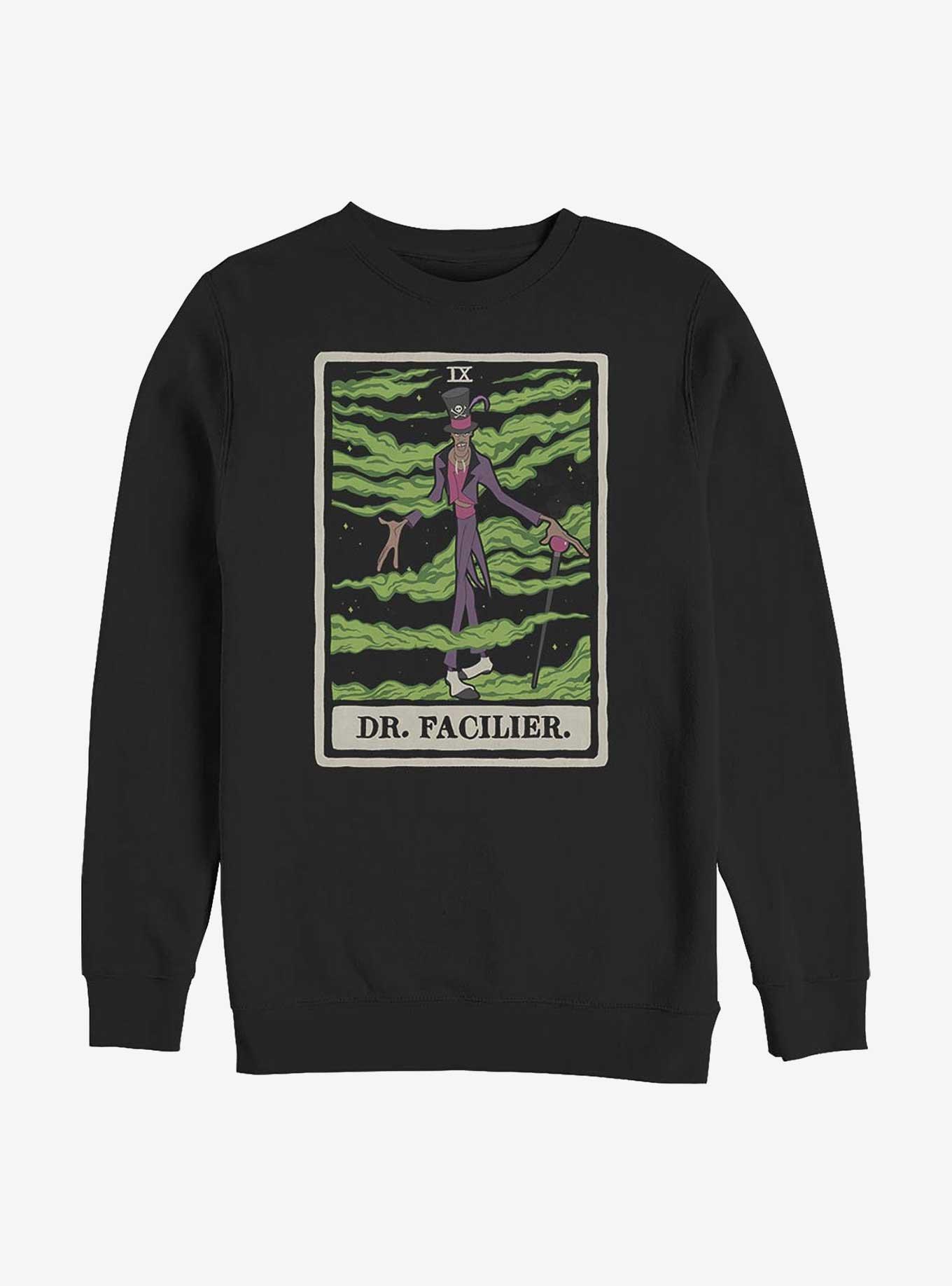 Disney The Princesss And The Frog Doctor Facilier Tarot Card Sweatshirt, , hi-res