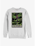 Disney The Princesss And The Frog Doctor Facilier Tarot Card Sweatshirt, WHITE, hi-res