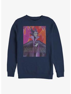 Disney Sleeping Beauty Maleficent Flame Sweatshirt, NAVY, hi-res