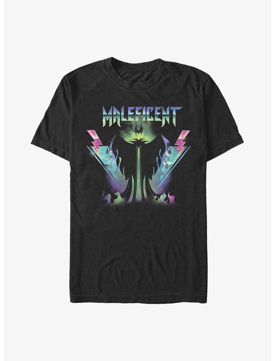 Disney Sleeping Beauty Maleficent Rock Concert T-Shirt, BLACK, hi-res