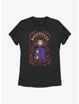 Disney Sleeping Beauty Maleficent Rock Poster Womens T-Shirt, , hi-res