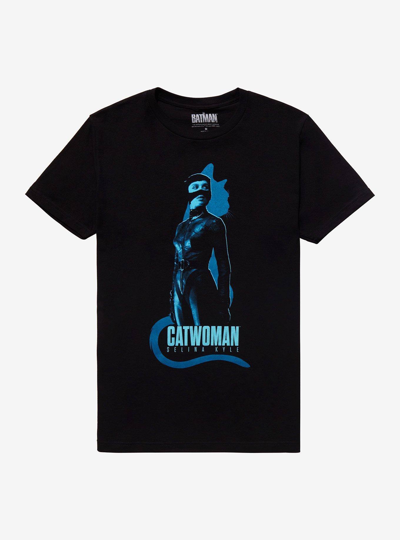DC Comics The Batman Catwoman T-Shirt, BLACK, hi-res