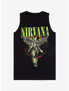 Nirvana In Utero Splatter Muscle Tank Top, , hi-res