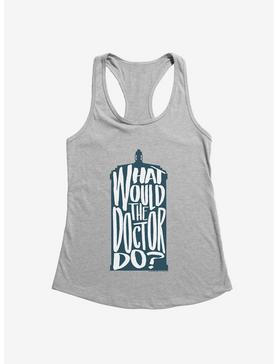 Doctor Who What Would The Doctor Do Girls Tank, , hi-res