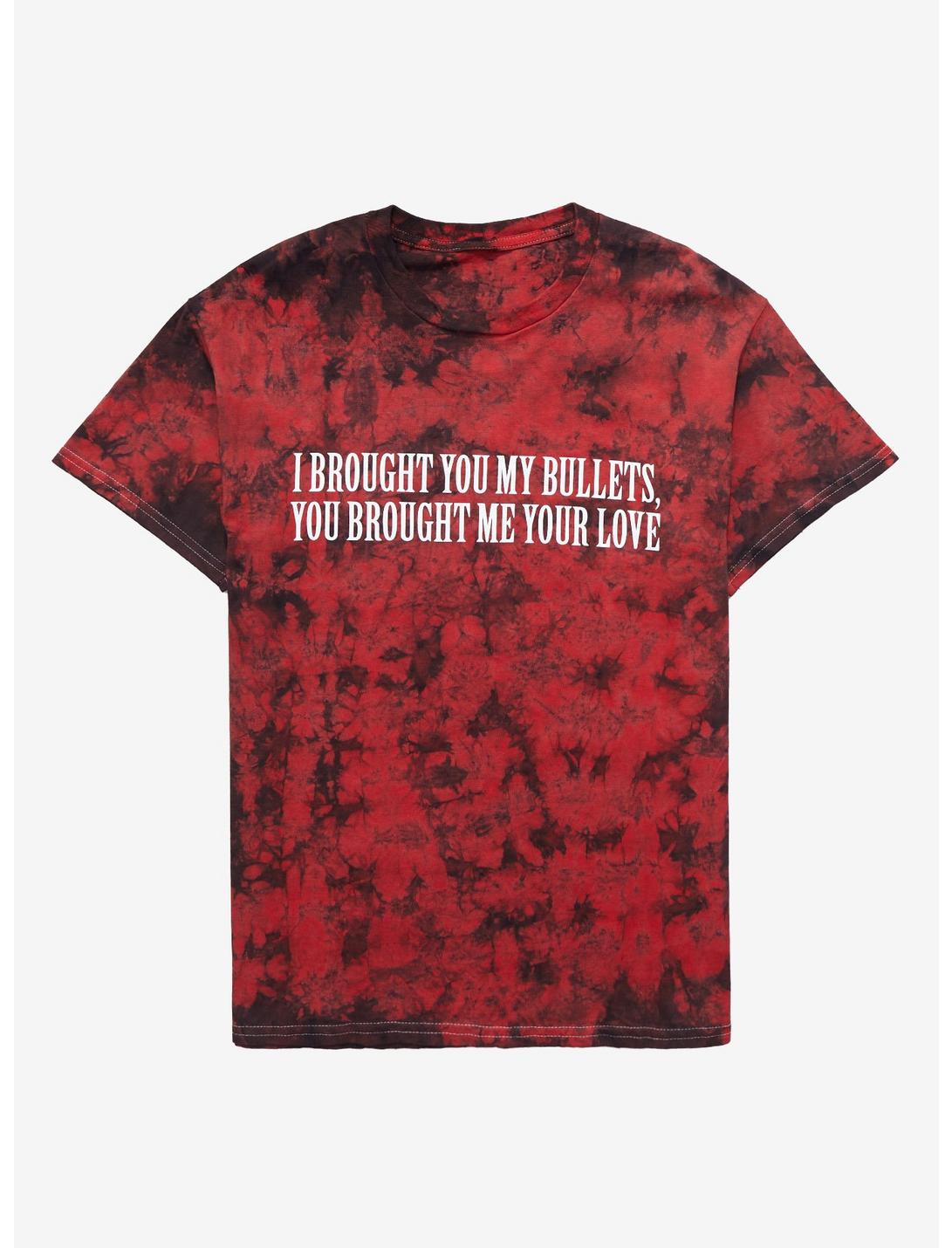 My Chemical Romance Brought You Bullets Red Wash Girls T-Shirt, MULTI, hi-res