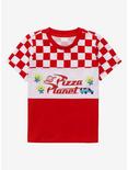 Disney Pixar Toy Story Pizza Planet Toddler Checkered T-Shirt - BoxLunch Exclusive