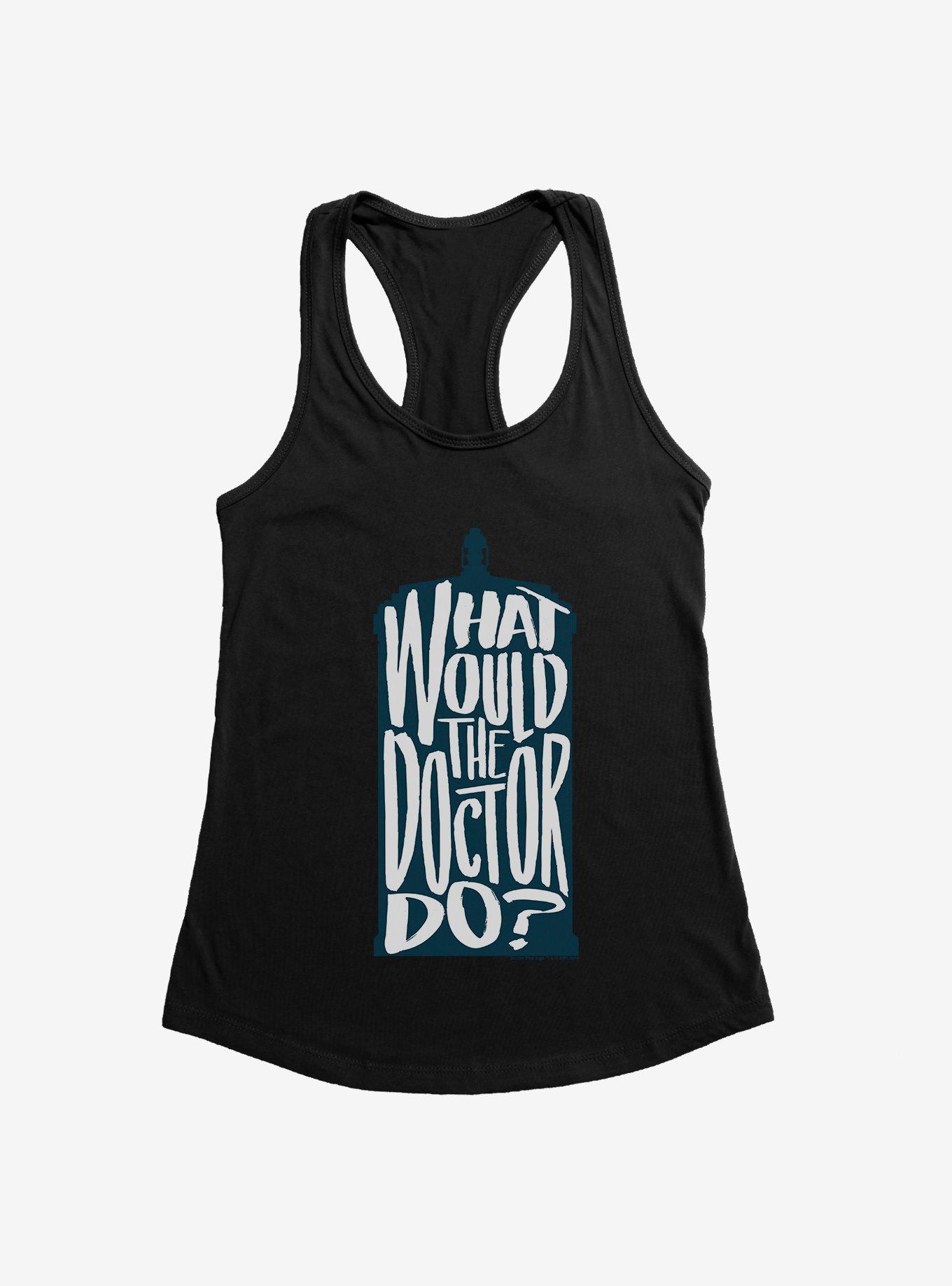 Doctor Who What Would The Doctor Do Womens Tank Top, , hi-res