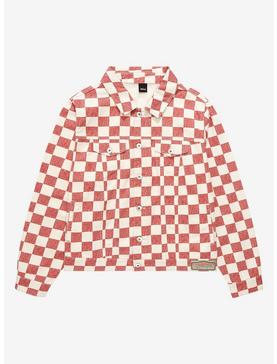 Disney Lady and the Tramp Tony's Restaurant Checkered Denim Jacket - BoxLunch Exclusive, , hi-res