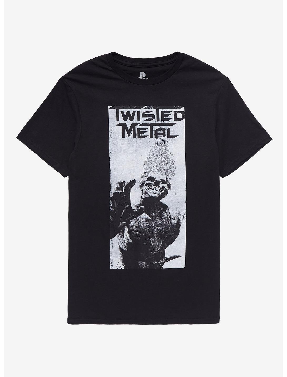 Twisted Metal Sweet Tooth Tonal T-Shirt, BLACK, hi-res