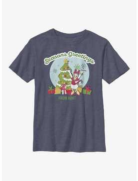 Disney Daisy Duck Seasonal Greetings From Aunt Youth T-Shirt, , hi-res