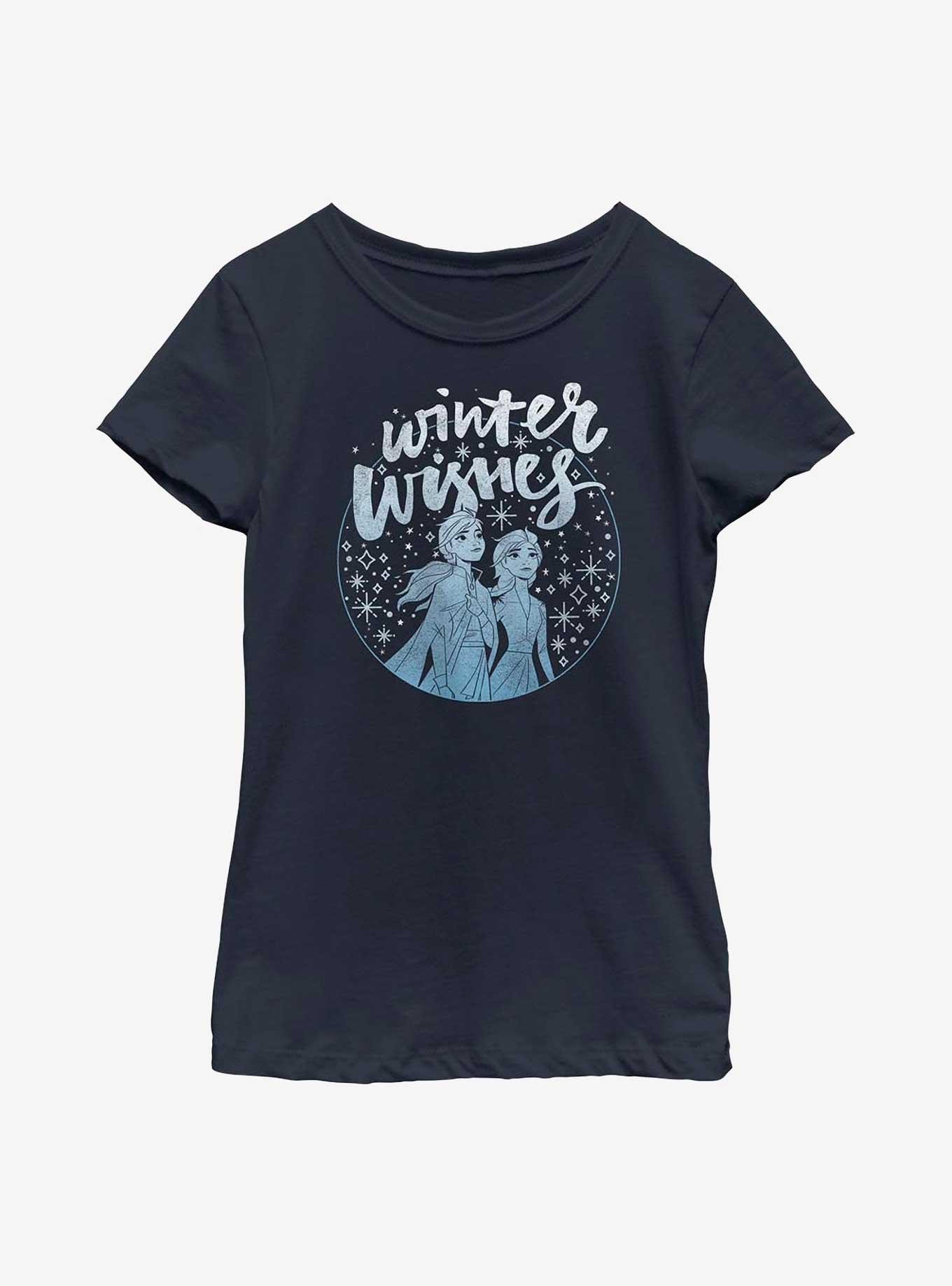 Disney Frozen Winter Wishes Youth Girls T-Shirt, , hi-res