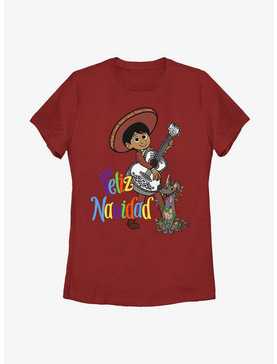 Disney Pixar Coco Feliz Navidad Womens T-Shirt, , hi-res
