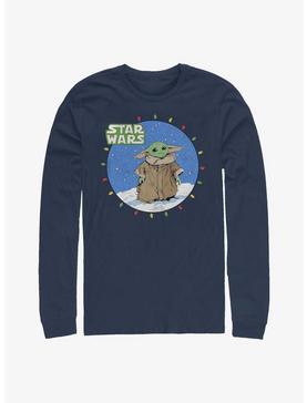 Star Wars The Mandalorian The Child Christmas Lights Long-Sleeve T-Shirt, , hi-res