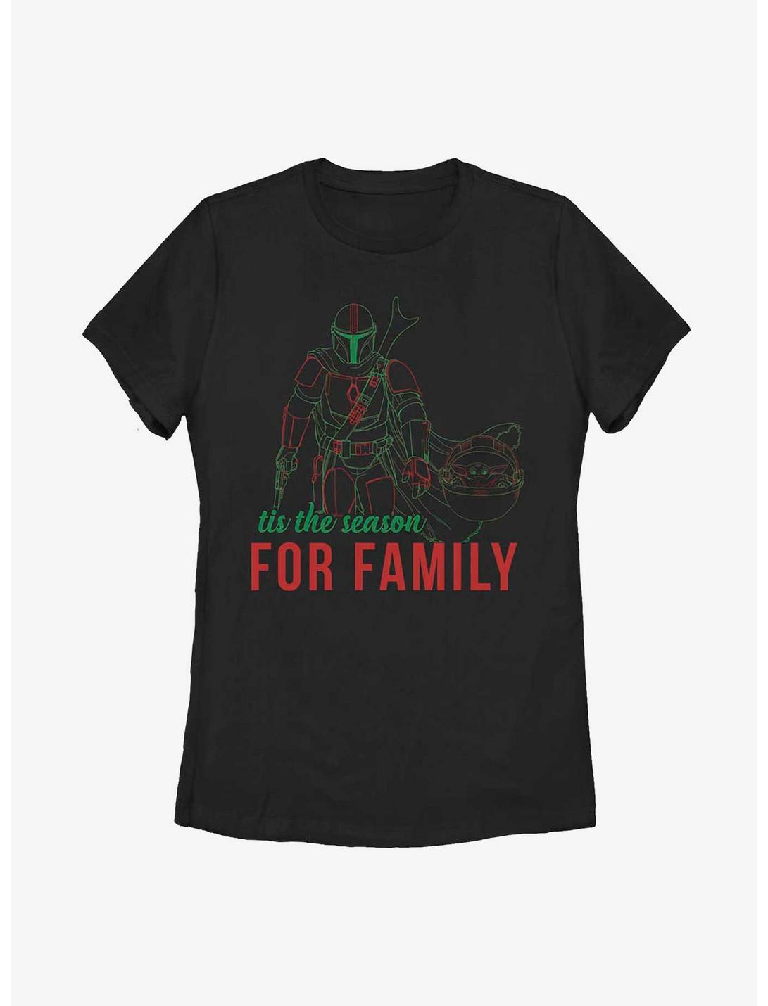 Star Wars The Mandalorian Season For Family Womens T-Shirt, BLACK, hi-res