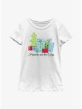 Star Wars The Mandalorian The Child Presents Are The Way Youth Girls T-Shirt, WHITE, hi-res