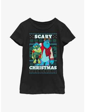Disney Pixar Monsters, Inc. Scary Christmas Youth Girls T-Shirt, , hi-res