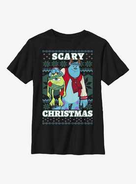 Disney Pixar Monsters, Inc. Scary Christmas Youth T-Shirt, , hi-res