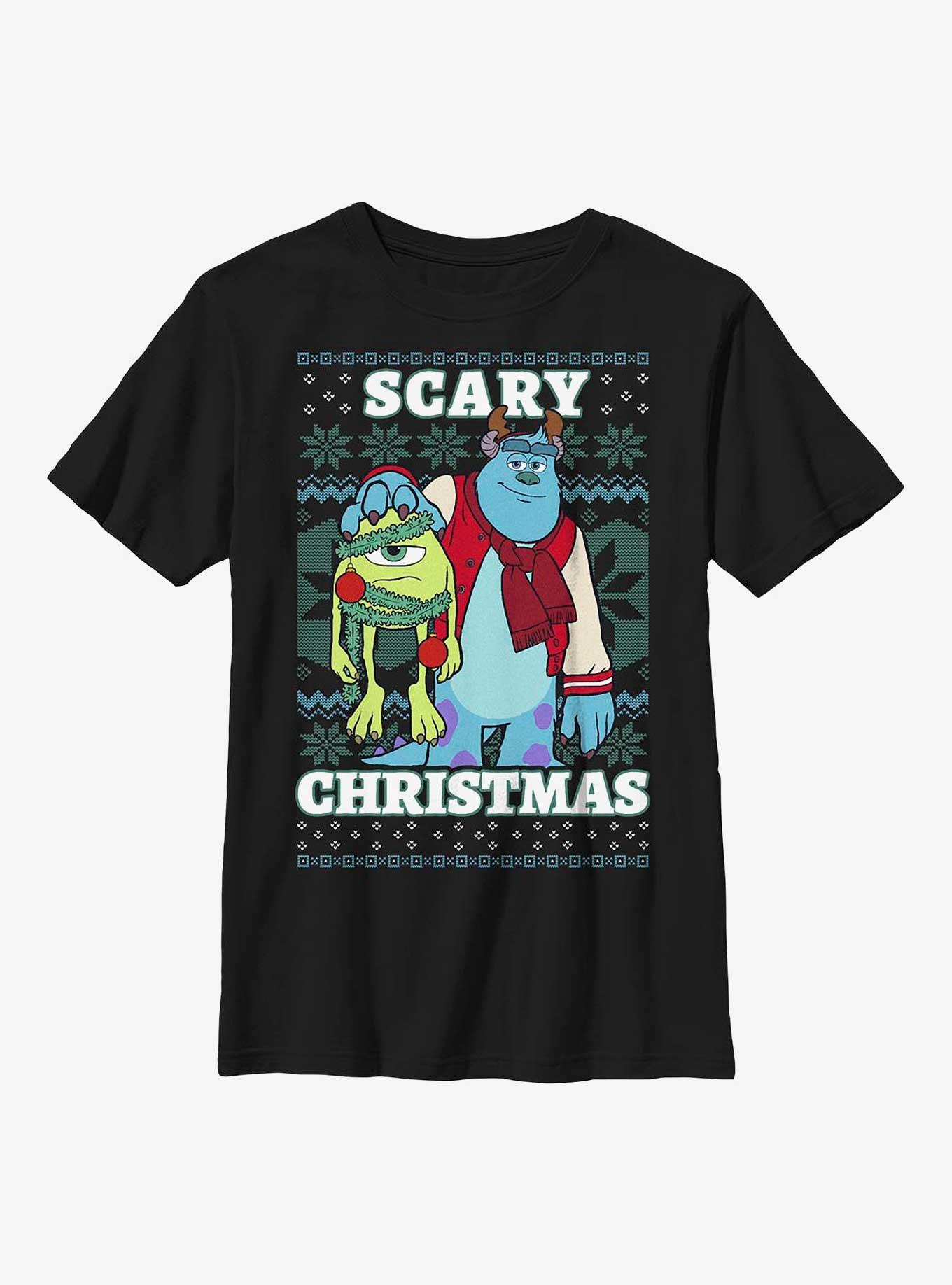 Disney Pixar Monsters, Inc. Scary Christmas Youth T-Shirt, , hi-res