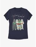 Star Wars Silent Night, Jedi Knight Womens T-Shirt, NAVY, hi-res