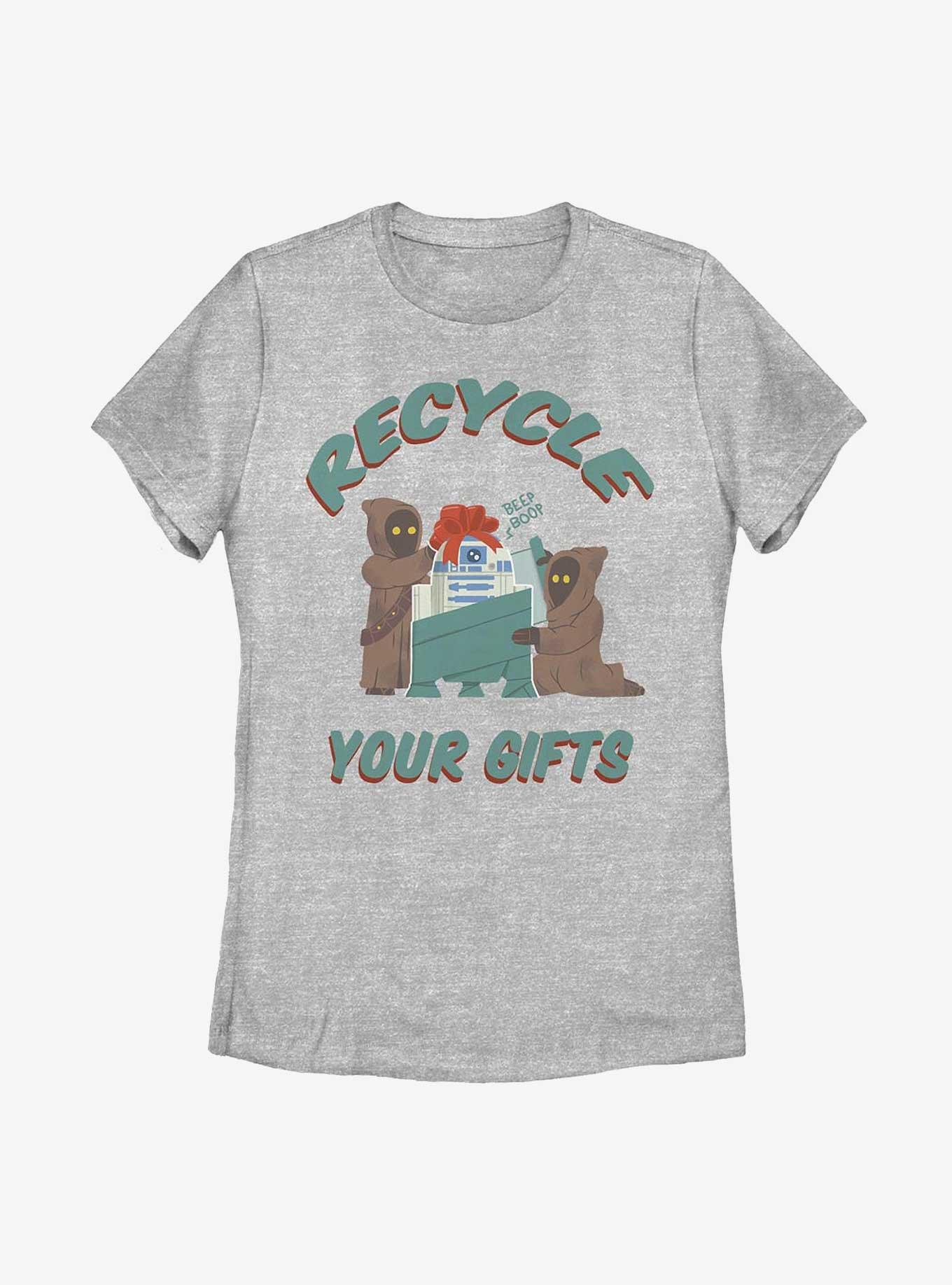 Star Wars Jawa Recycle Gifts Womens T-Shirt, ATH HTR, hi-res