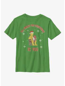 Star Wars Ewoks For Christmas Youth T-Shirt, , hi-res
