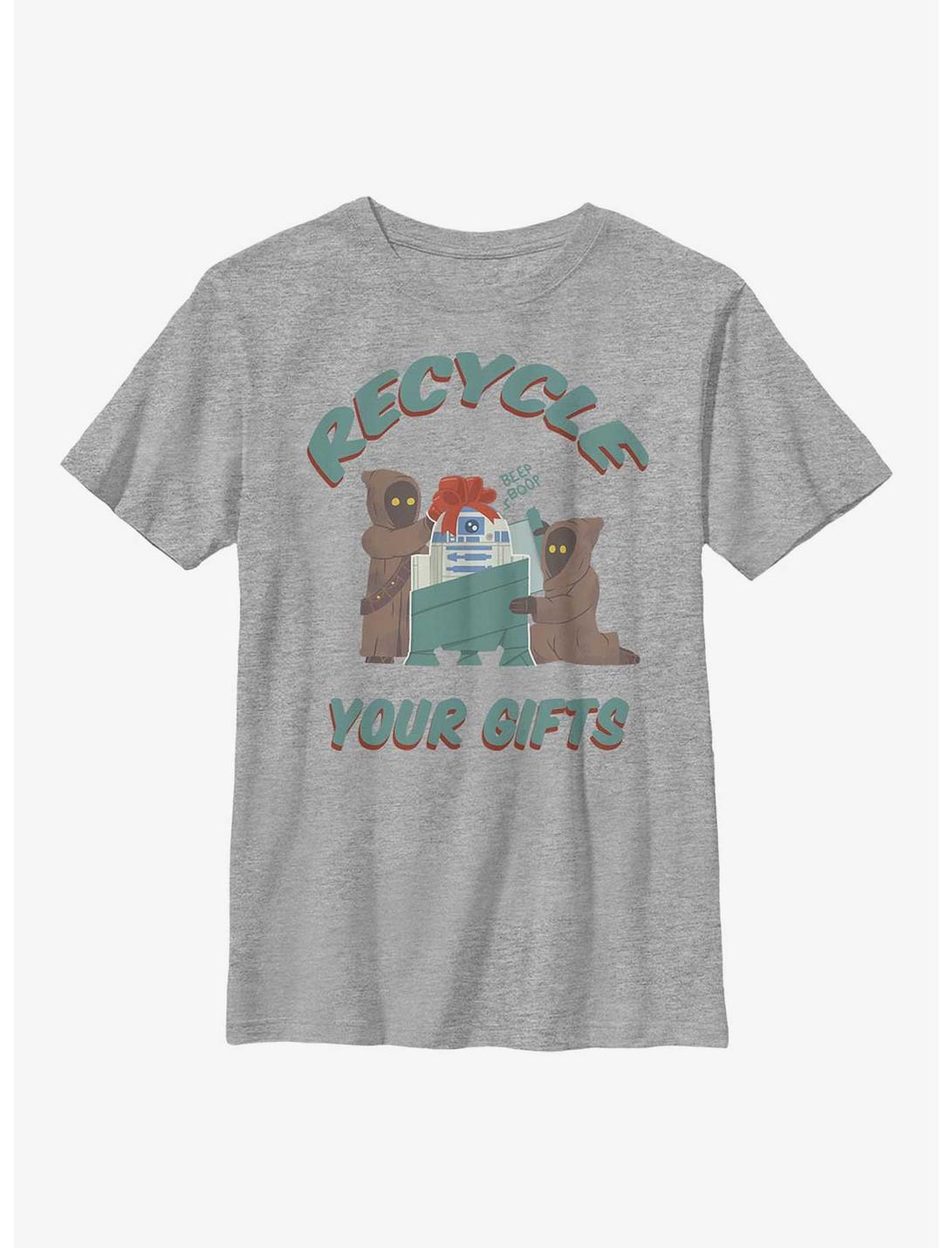 Star Wars Jawa Recycle Gifts Youth T-Shirt, ATH HTR, hi-res