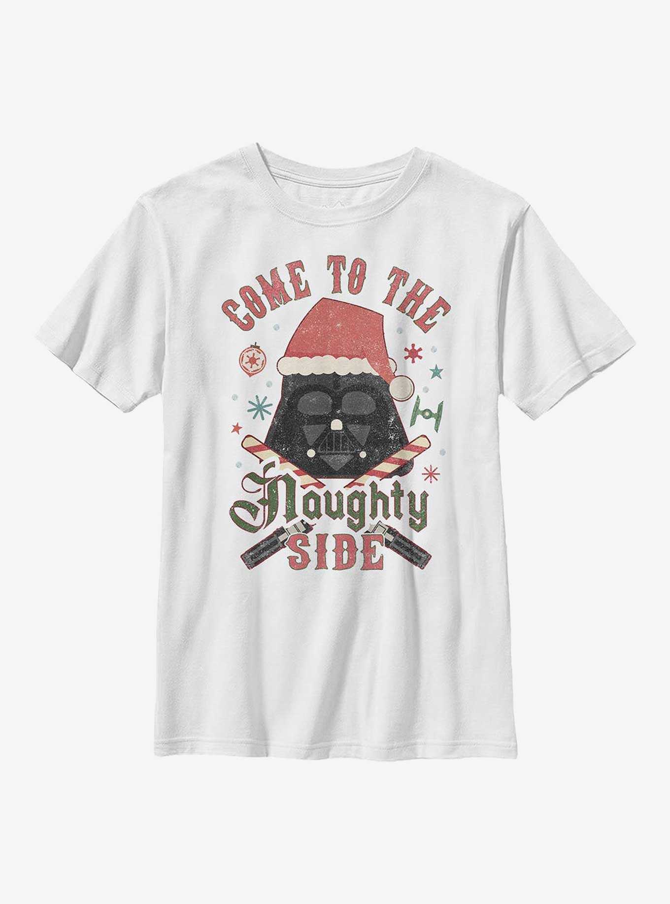Star Wars Come To The Naughty Side Youth T-Shirt, , hi-res