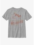 Star Wars To All A Good Night Youth T-Shirt, ATH HTR, hi-res