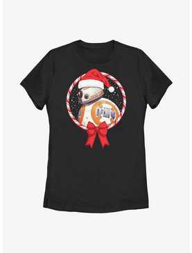 Star Wars BB-8 Candy Cane Womens T-Shirt, , hi-res