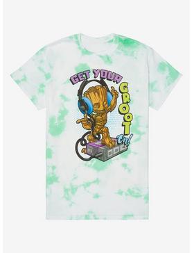 Marvel Guardians of the Galaxy Get Your Groot On Youth Tie-Dye T-Shirt  - BoxLunch Exclusive, , hi-res