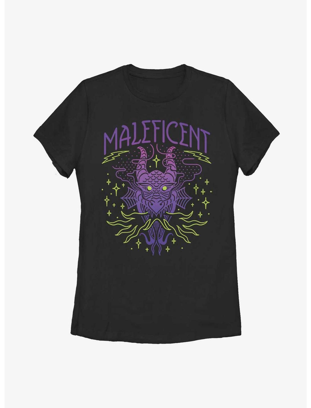Disney Sleeping Beauty Maleficent Dragon Mystic Womens T-Shirt, BLACK, hi-res