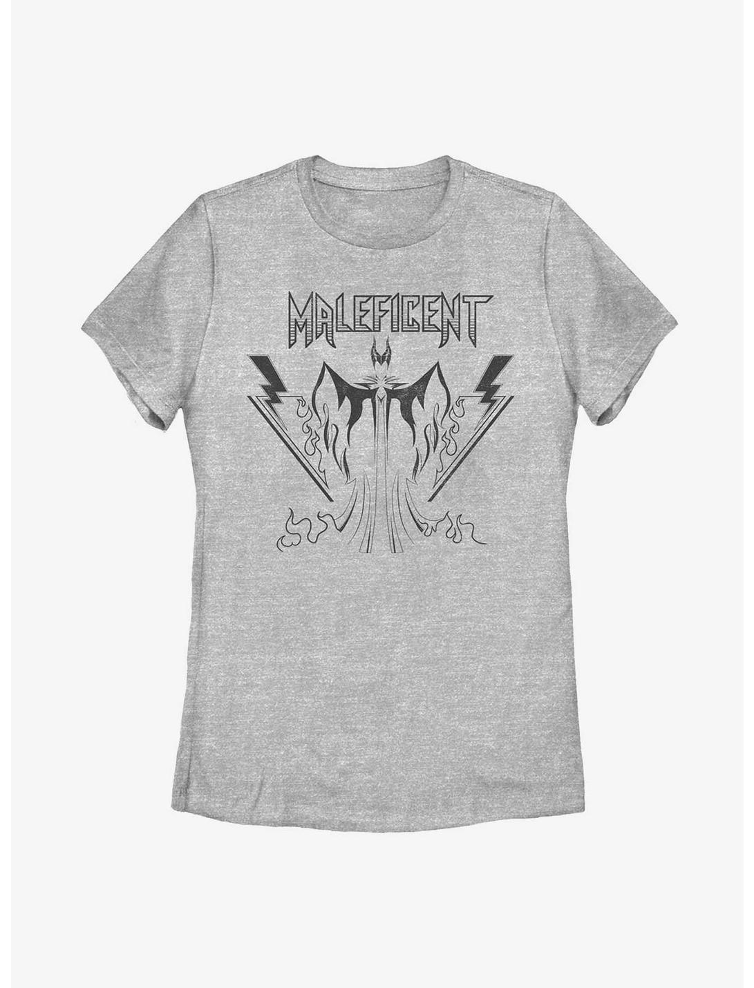 Disney Sleeping Beauty Maleficent Rock Simple Womens T-Shirt, ATH HTR, hi-res
