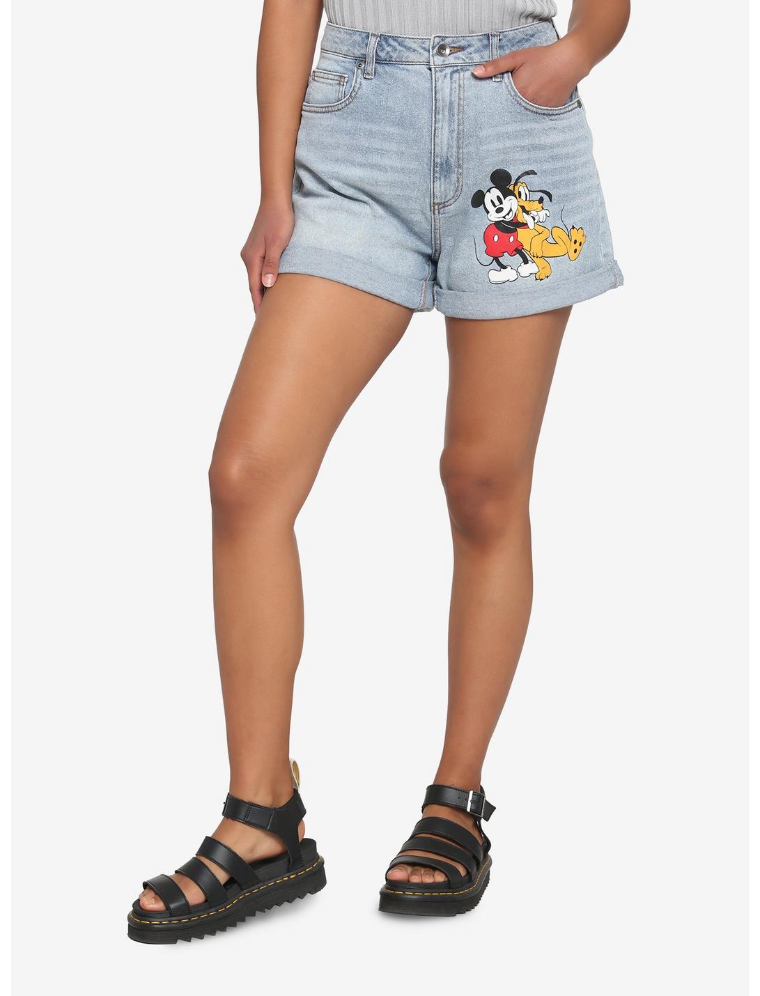 Disney Mickey Mouse & Pluto Mom Shorts, MULTI, hi-res