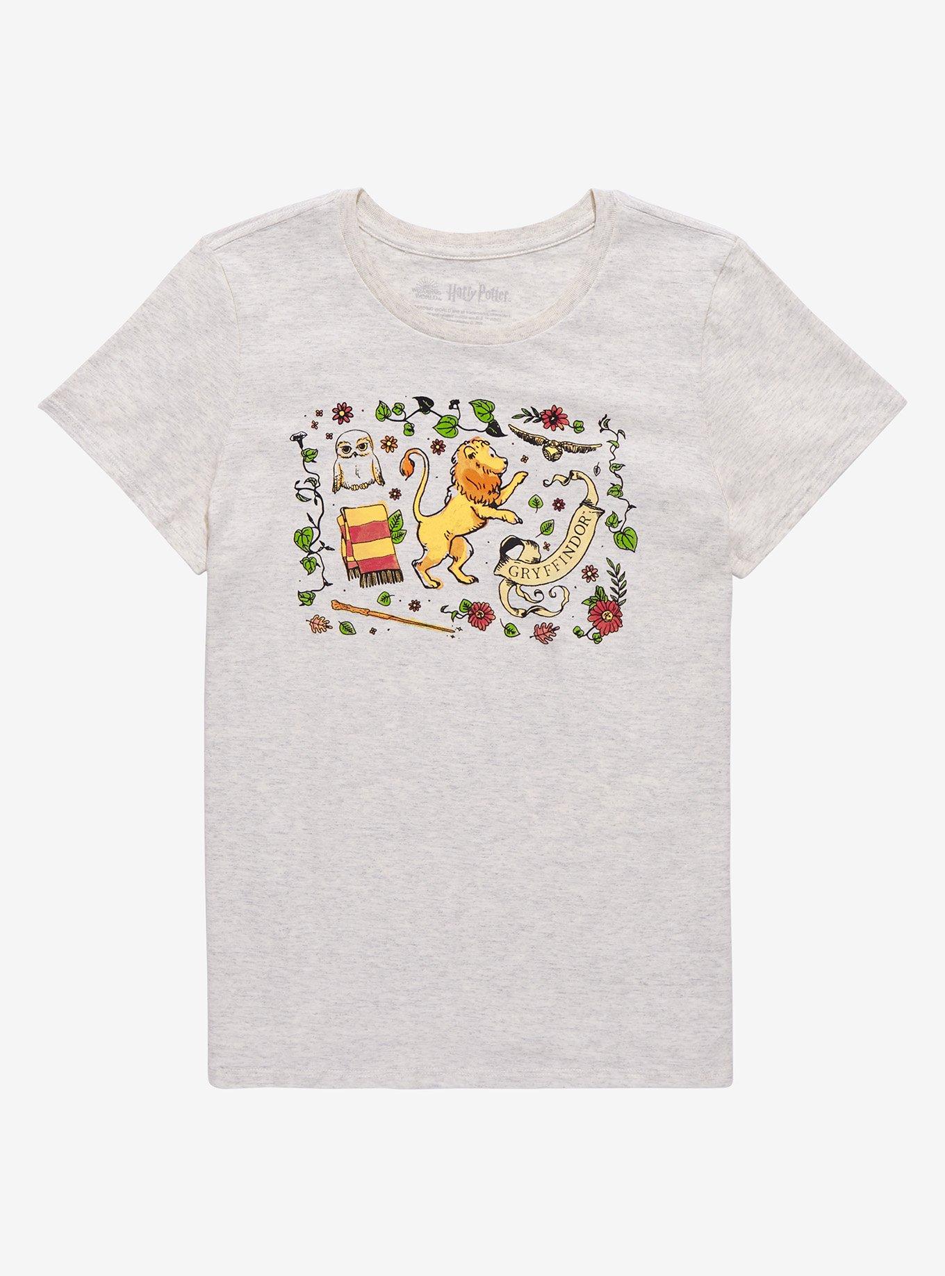 Harry Potter Gryffindor Icons Girls T-Shirt, MULTI, hi-res