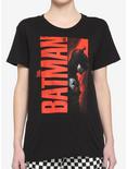 DC Comics The Batman Profile Boyfriend Fit Girls T-Shirt, MULTI, hi-res